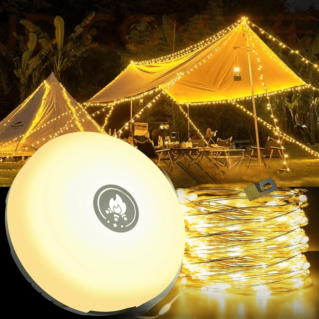 GlowMate™ 4-in-1 Campinglamp